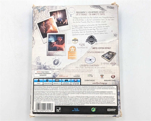 Life Is Strange Limited Edition - Tysk Cover - Komplet i Æske - PS4 (B Grade) (Genbrug)